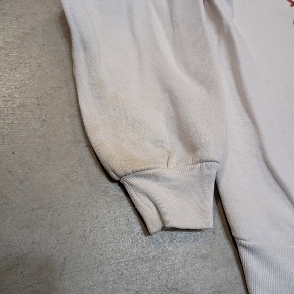 VTG 90s Disney Christmas Sweater Flaws Adult L West Virginia - Picture 3 of 7